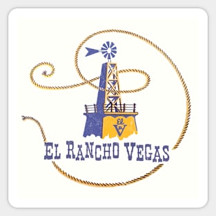 El Rancho Vegas --- Vintage 70s Aesthetic Sticker